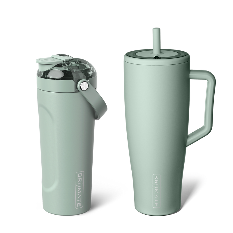 Shake + Glow Bundle | Sage | 40oz/25oz