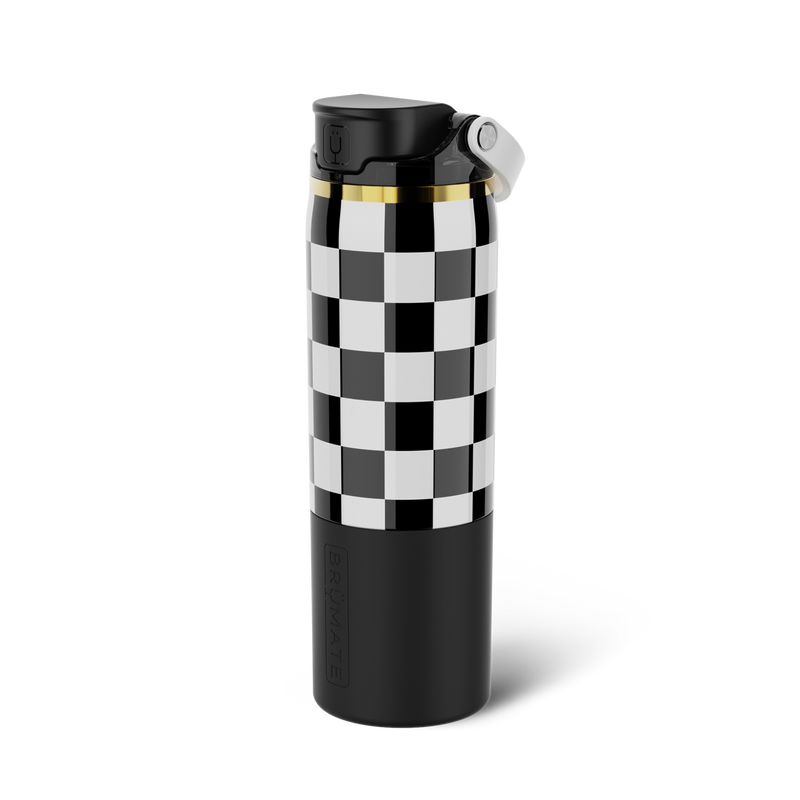 Rise 25oz | Black & White Checker
