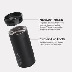 Hopsulator Slim | Mocha | 12oz Slim Cans