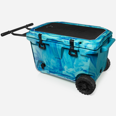 Br Tank 55-Quart Rolling Cooler | Ocean Swirl