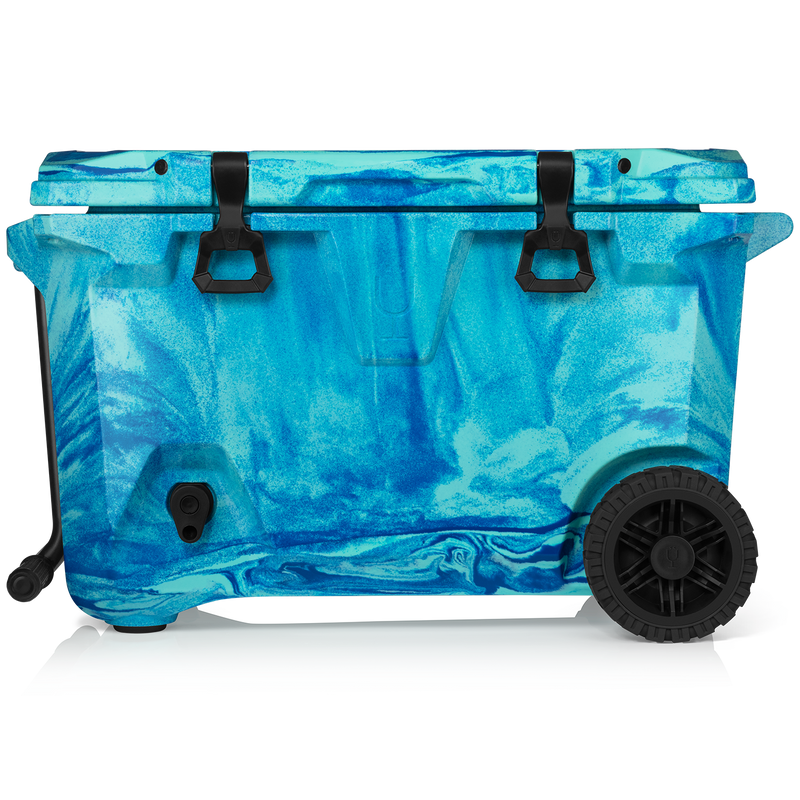 Br Tank 55-Quart Rolling Cooler | Ocean Swirl