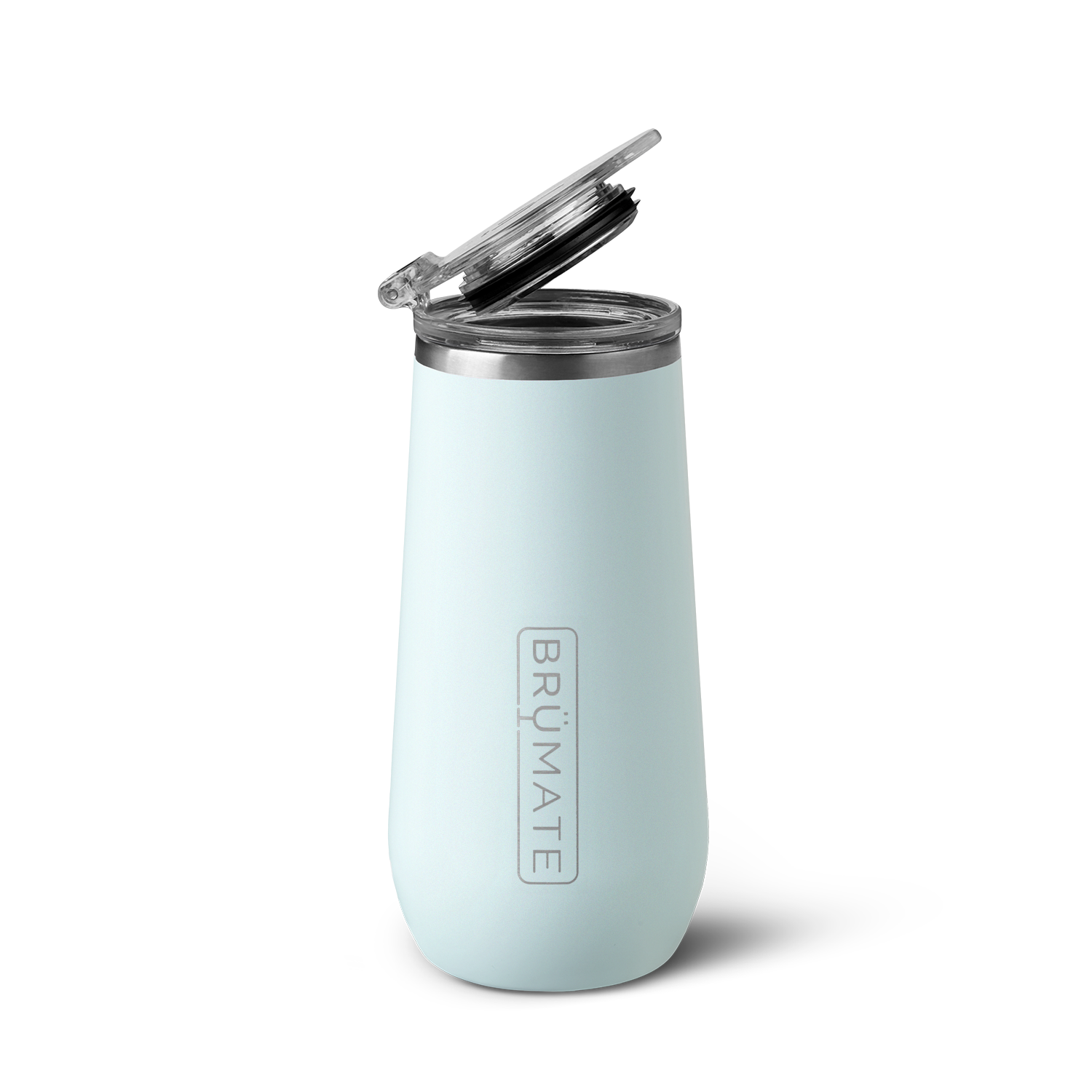 Champagne Flute | Glitter White | 12oz